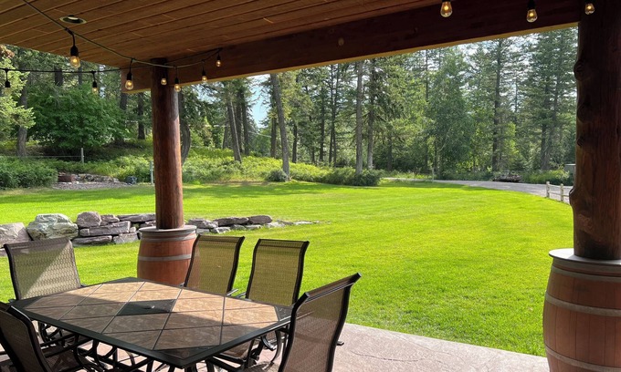 Columbia Falls House | Beautiful Country Home with Large Covered Porch
