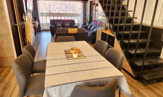 Cusco Apartment | BEAUTIFUL DUPLEX - CITY VIEW (Parking included - pet friendly)