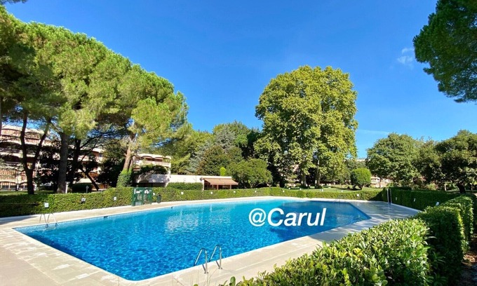Mandelieu-La-Napoule Apartment | Beautiful 2-room apartment pool view park near sea Cannes