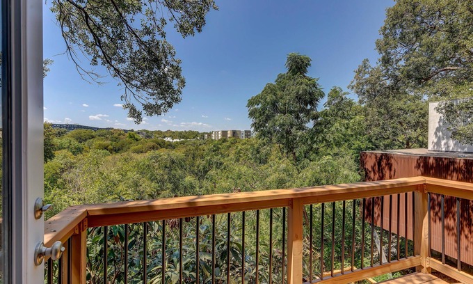 Barton Heights House | Beautiful Hilltop Greenbelt Views in Downtown Austin