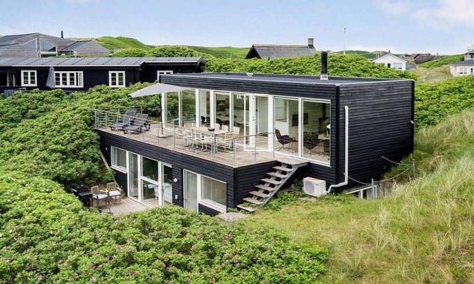 Sondervig House | Beautiful home in Ringkøbing with sauna