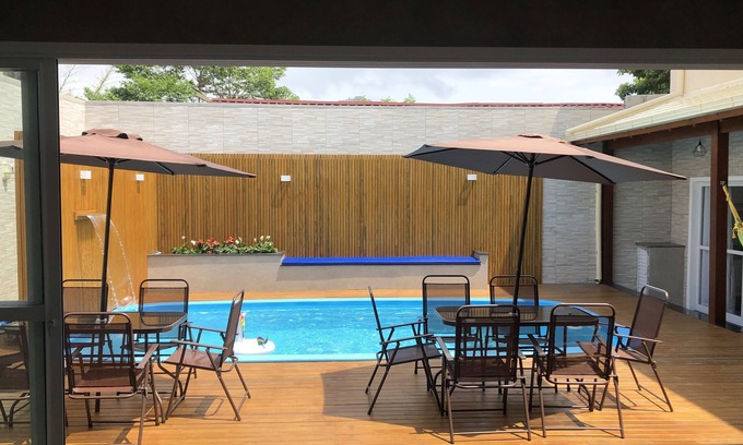 Lagoa Pequena House | Beautiful house with swimming pool 400m from the beach of Campeche.