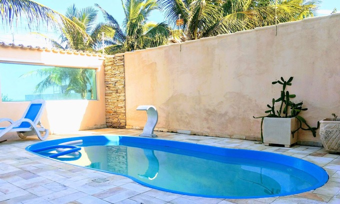 Foguete House | Beautiful house with pool and sea view