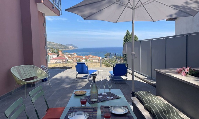 San Lorenzo al Mare Apartment | Beautiful apartment for 5 guests with WIFI, TV and terrace