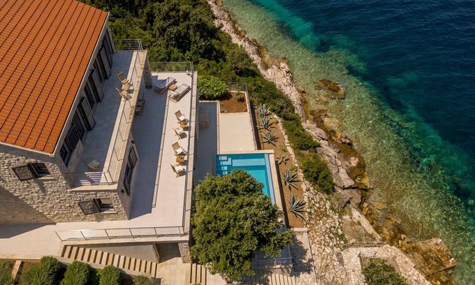 Cove Tri Zala (Zrnovo) Villa | Beautiful Korcula Villa | A Few Steps To The Sea | Villa Korcula Waterfront |.