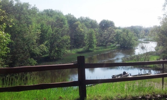 Manistee Cabin | Beautiful Lodge on the Big Manistee River, with cabins for extended family.