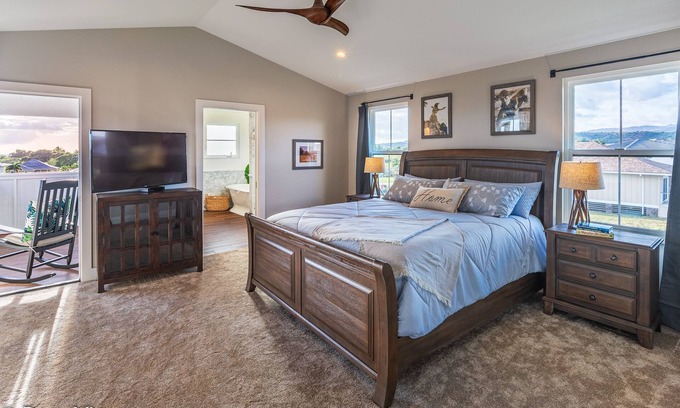 Poipu House | Beautiful Luxury Home, Walking Distance to Shops, Beaches & Fine Dining!