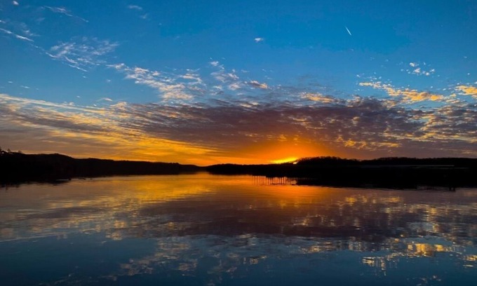 Sunrise Beach House | Beautiful Main-Channel Lake Home w/Dock & Plenty of Space for Whole Family