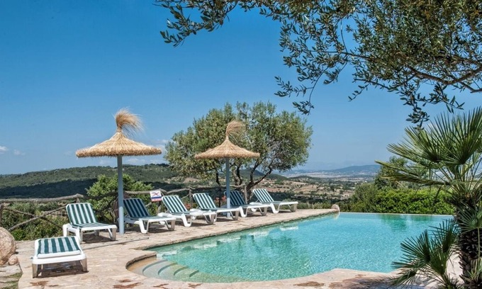 Son Macia Villa | Beautiful Mallorcan Finca with Private Pool , very Peaceful and Impressive all round Views!!