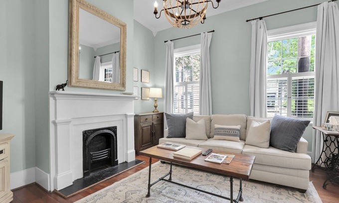 Beach Institute House | Beautiful Manor in Prime Location w/Charming Courtyard by Lucky Savannah
