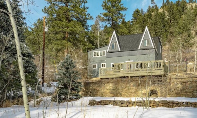 Evergreen Ski Chalet | Beautiful Mountain Escape Treehouse Chalet!