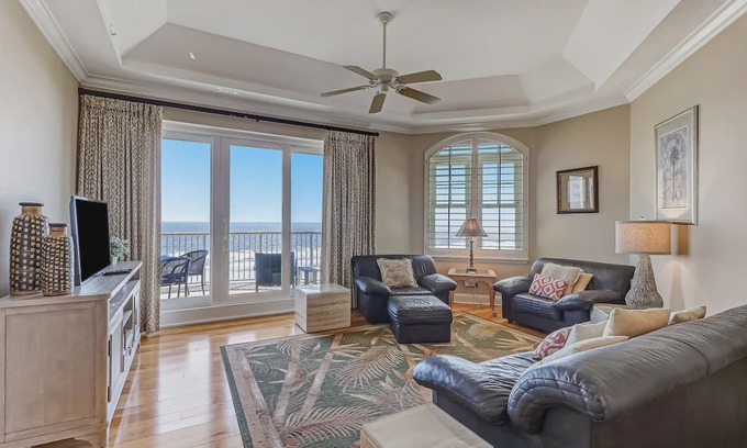 Amelia City Apartment | Beautiful oceanfront condo w/ private balcony overlooking the Atlantic Ocean!