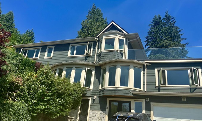 West Vancouver House | Beautiful Ocean, Downtown, Park Royal view house at sentinel hill West Vancouver