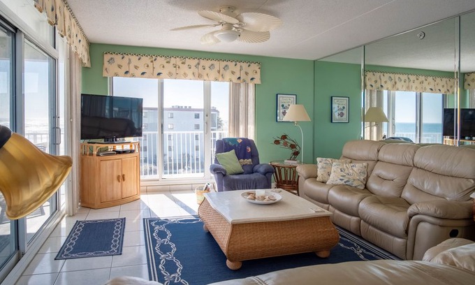 Bethune Beach Apartment | Beautiful Ocean Front 3 Bdrm On The Non-driving Section Of New Smyrna Beach