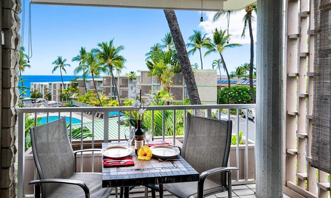 Kailua-Kona Condo | 🏖️Beautiful Ocean Views | Top Floor | Concierge Included