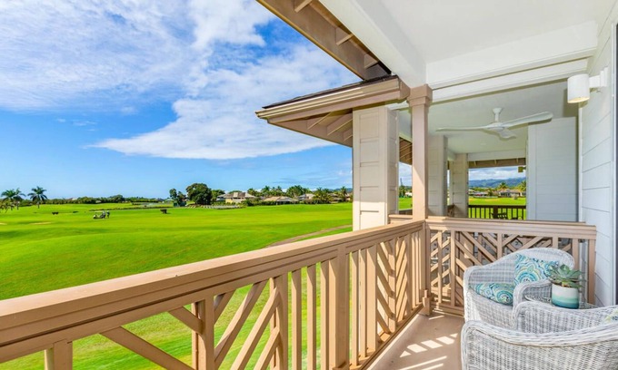 Poipu Condo | Beautiful Pili Mai Condo-2 Bdrm + sleeping den, sleeps 6, with A/C