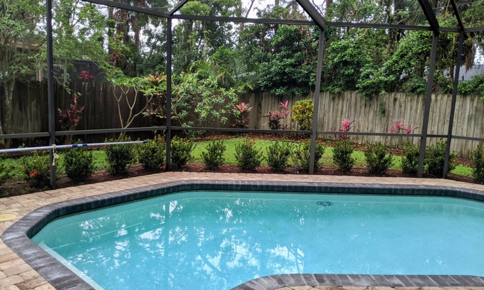 Whitfield House | Beautiful pool home, minutes away from famous beaches, 7 minutes to airport