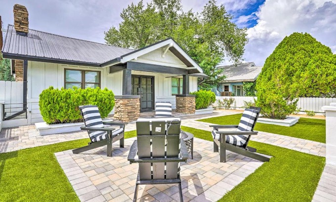 Prescott House | Beautiful Prescott Cottage with Chic Patios!