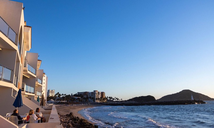Marina Mazatlan Condo | Beautiful Private Beach Front Condominium with Pool, Tennis & Pickleball Court