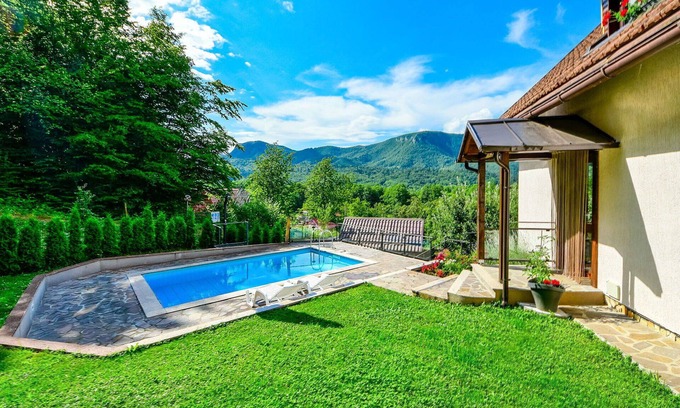 Skrad House | Beautiful private villa for 6 guests with WIFI, private pool, A/C, TV, terrace and panoramic view