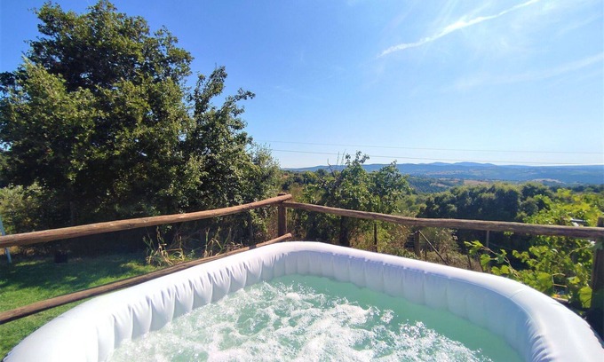 Scansano House | Beautiful private villa with hot tub, WIFI, TV, terrace, pets allowed and panoramic view
