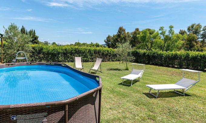 Scarlino House | Beautiful private villa for 14 people with WIFI, A/C, private pool, TV, terrace and pets allowed