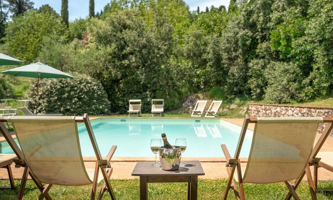 Villabuona Villa | Beautiful private villa with private pool, A/C, WIFI, TV, terrace and panoramic view, close to L.