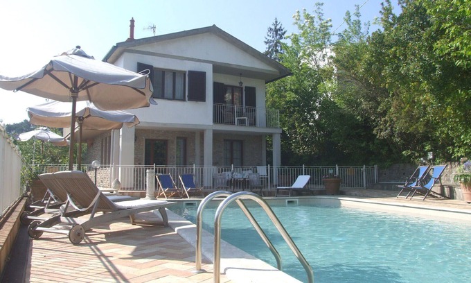 Sassetta Villa | Beautiful private villa for 8 guests with pool, WIFI, TV, patio, panoramic view and parking