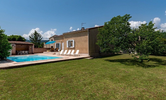 Prunelli-di-Fiumorbo House | Beautiful private villa for 6 guests with A/C, WIFI, private pool, TV, terrace and parking