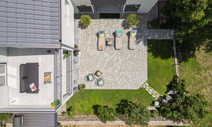 Tribalj House | Beautiful private villa for 8 people with private pool, WIFI, A/C, TV and terrace