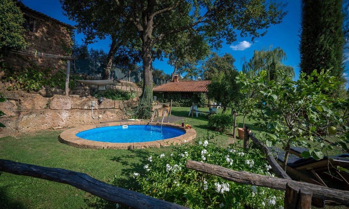 Nepi House | Beautiful private villa with A/C, private pool, WIFI, TV, patio, pets allowed and panoramic view