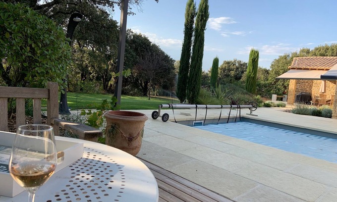 Saint-Siffret House | Beautiful Provencale villa with heated pool and spacious garden - close to Uzes