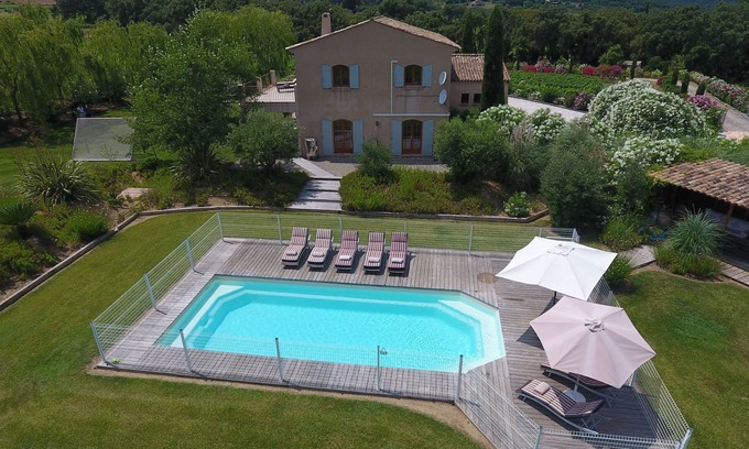 Cogolin Villa | Beautiful provencal villa surrounded by vignes close to St Tropez Heated pool AC