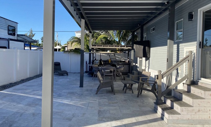 Key Largo House | Beautiful & relax vacation mobile home-boat ramp access