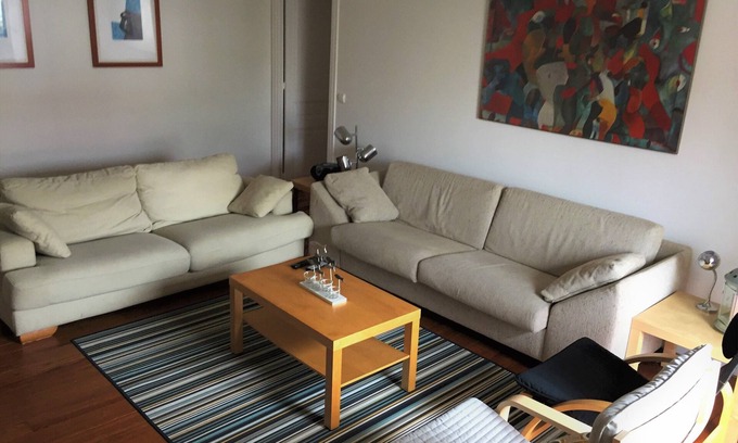 Hendaye Apartment | Beautiful renovated apartment of 93 m2 on the beach in historic residence