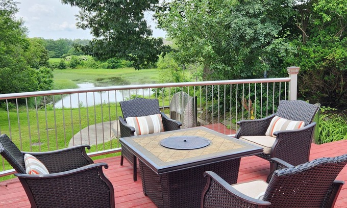 Back Cove House | Beautiful, single story ranch. Next to city park with ocean view!