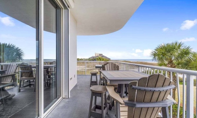 Chandelle First Condo | Beautiful Spanish Key #101 | Steps from Flora Bama | Oceanfront Condo | My Beach Getaways