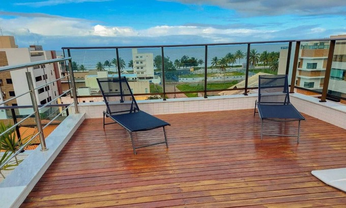 Cabedelo Apartment | Beautiful Studio 100m from the Sea, Wi-Fi and Very Comfortable!