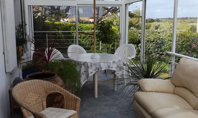 Agon-Coutainville House | Beautiful suite facing the golf course and 50 metres from the sea, close to the center.