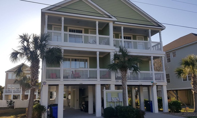 Surfside Beach House | Beautiful Surfside Beach house,steps to the beach.Pool.Golf Cart.Linens Included