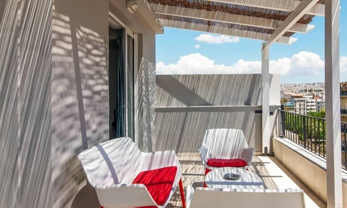 Mousio Apartment | Beautiful view 8floor loft Apartment in Athina