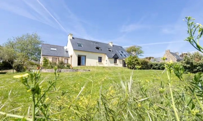 Crozon House | Beautiful view at La Palue - Family home & ocean!