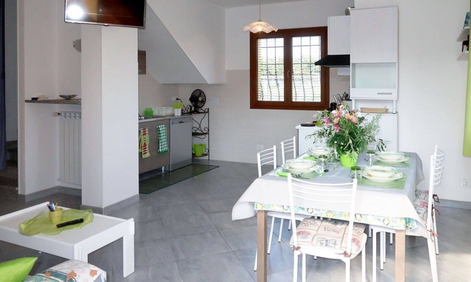 Albenga House | Beautiful villa for 6 guests with WIFI, TV and terrace