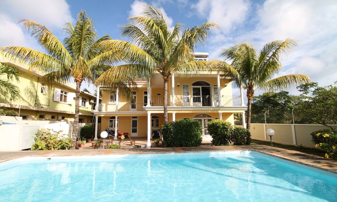 Pereybere Villa | Beautiful villa not far from local beach with private fenced pool.