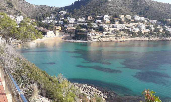 El Portet Villa | Beautiful Villa With Sea Views and a Shared Pool Set in Mediterranean Gardens