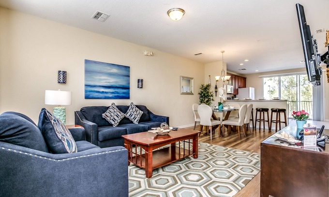 Florida Central Atlantic Coast House | Beautifully Furnished, Tri-level Townhome in Vista Cay Resort!