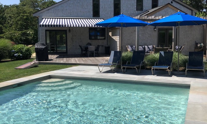 Edgartown House | Beautifully Renovated Edgartown Home with Pool in Quiet Location Close to Town.