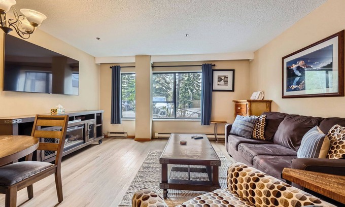 Peak 9 Condo | Beaver Run Condo: Ski In/Out, Hot Tubs, Dog-Friendly, Ground Floor