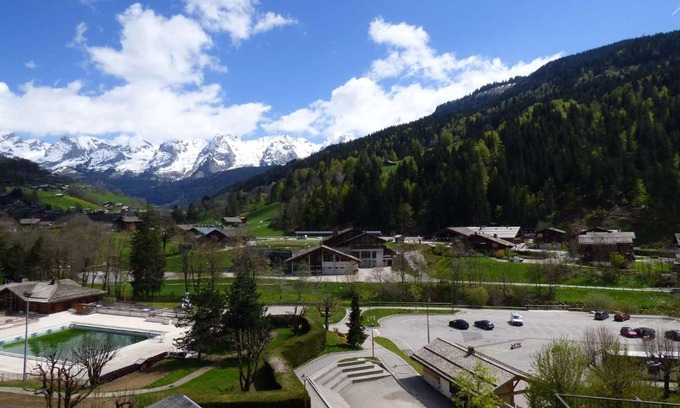 Le Grand-Bornand Apartment | Bel Appart 2P+Mezz, 40m², Centre Grand-Bornand, 6 Pers, Balcon Sud, 600m Télécabines, Garage - FR-1-458-180