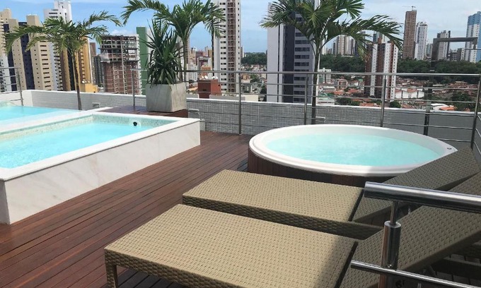 Loteamento Oceania II Apartment | Bela Hospedagem - Gold Flat, proximo ao Manaira Shopping